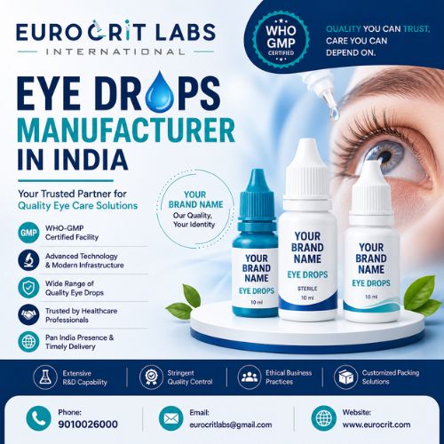 Eye Drops Manufacturer in India